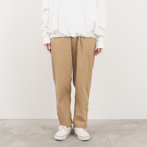 オックスストーンバイオ加工 コージーパンツ ベージュ