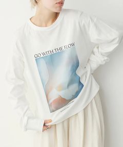フォトプリント ロゴロンT ホワイト