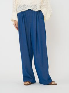 [3861-008KK] リラックスツイルタックPT ネイビー