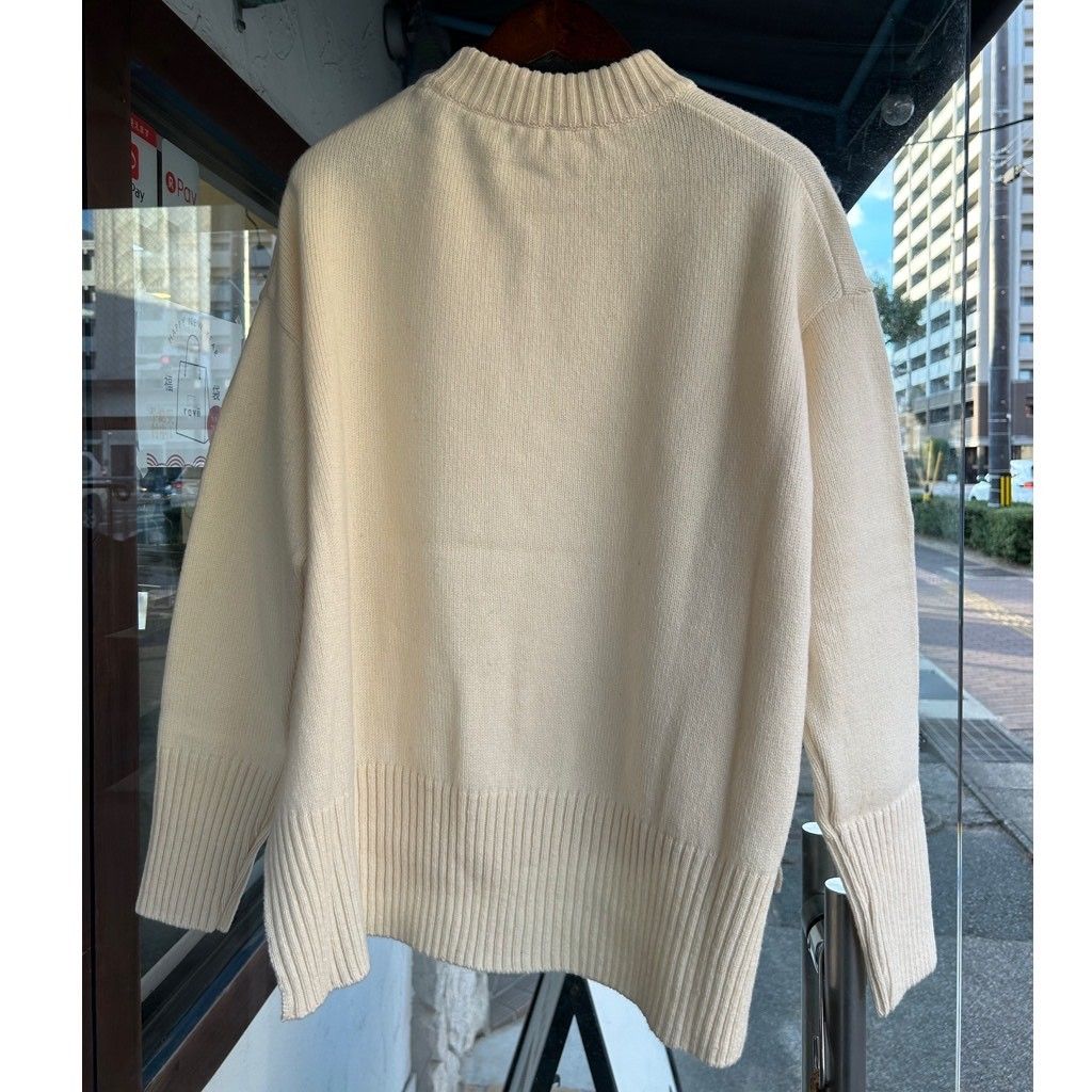 エアーヤーンコットンコモドニット オフホワイト