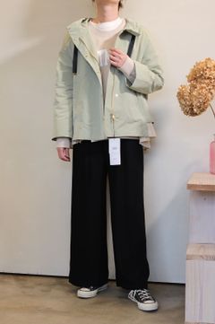 ダブルクロスワイドイージーパンツ ブラック