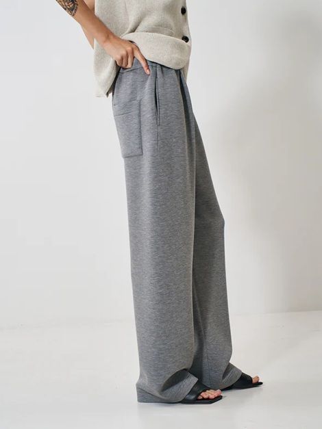 SPONDISH TUCK PT グレー