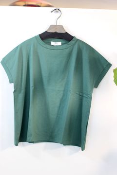 天竺ミナミシャツ スモーキーグリーン