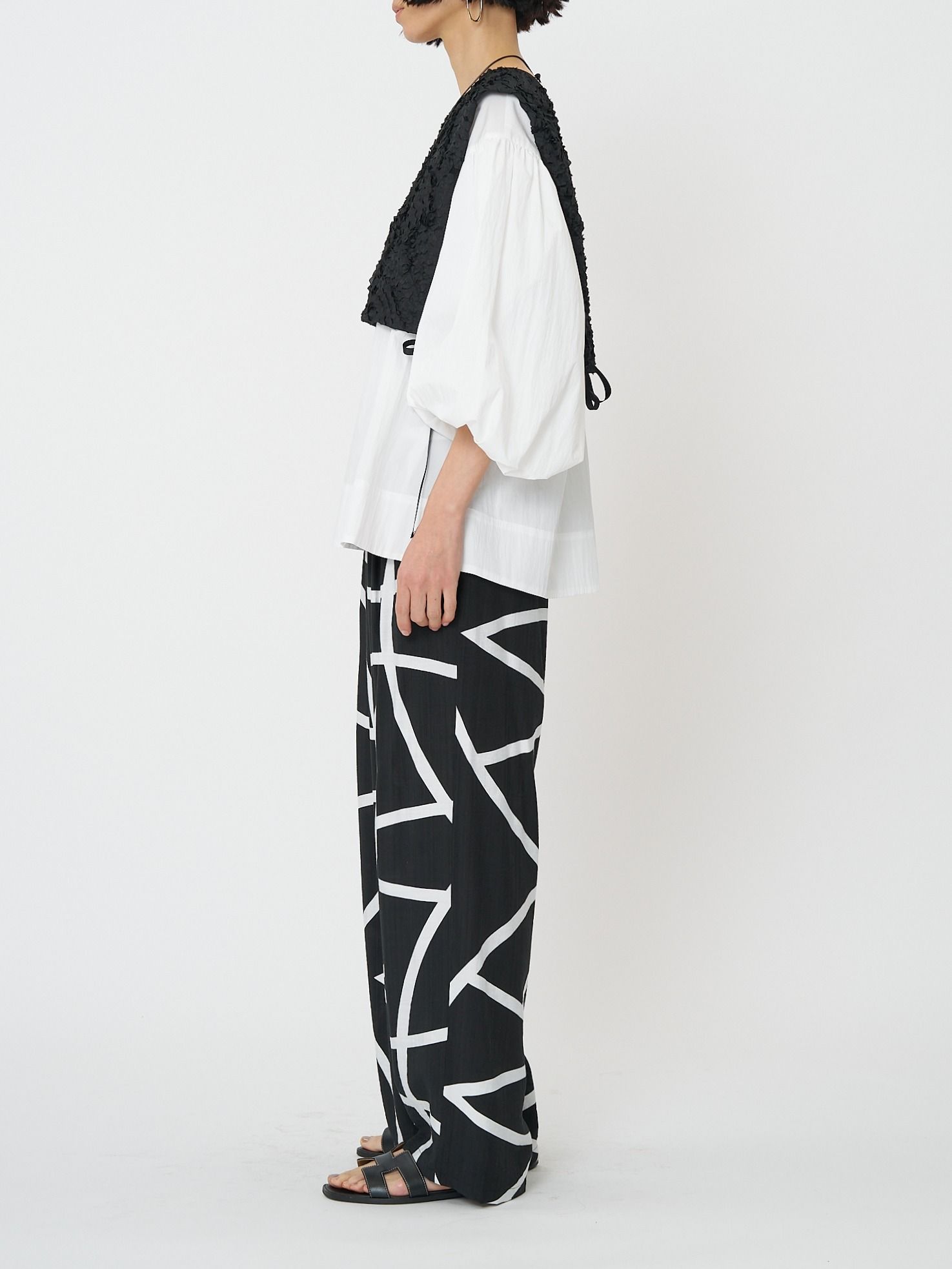 [1261-033MK] バルーンスリーブBL オフホワイト