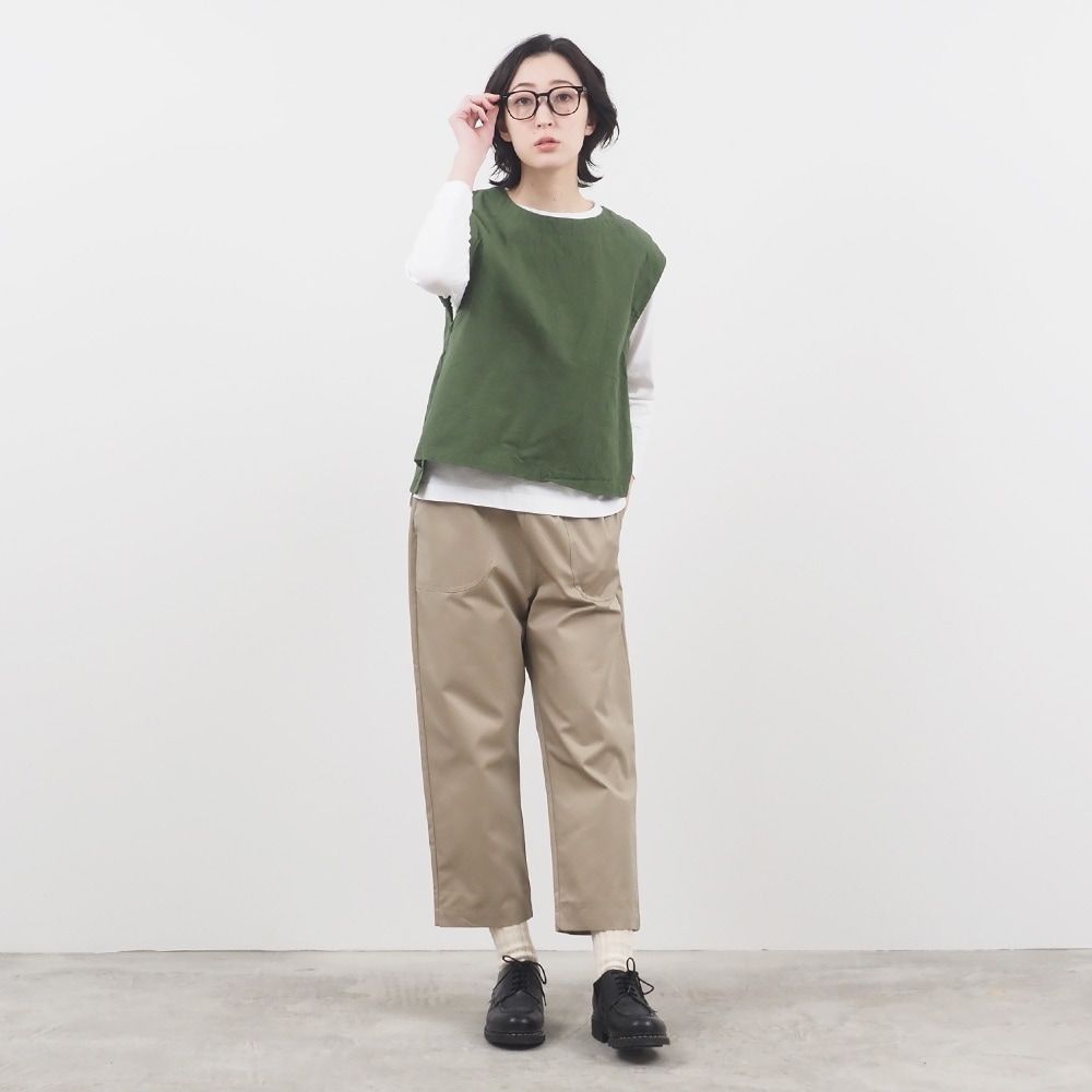 ハンドワッシャーベストレイヤードセット オリーブ