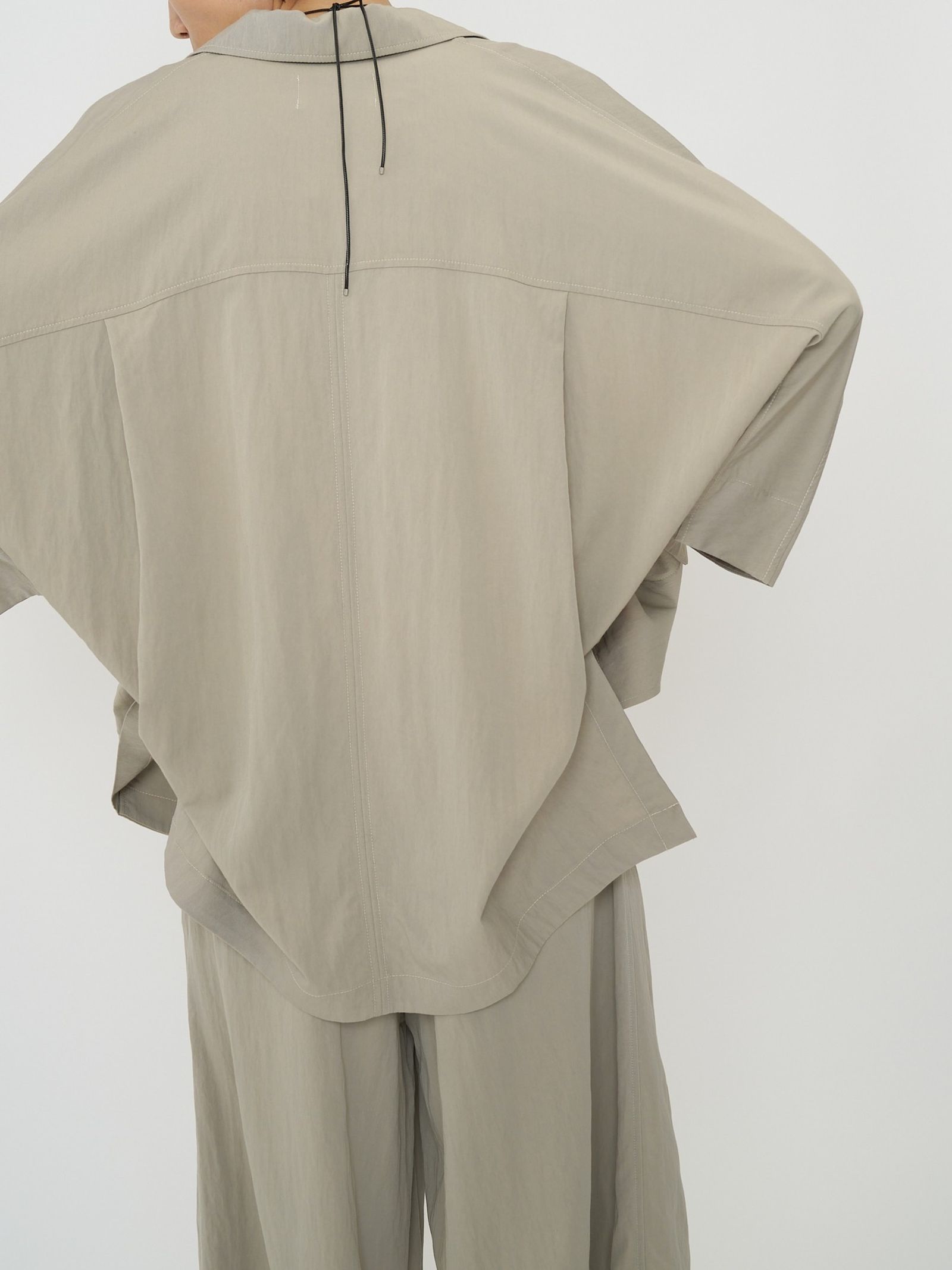 [4861-006KK] リラックスツイルドルマンJK ブラック