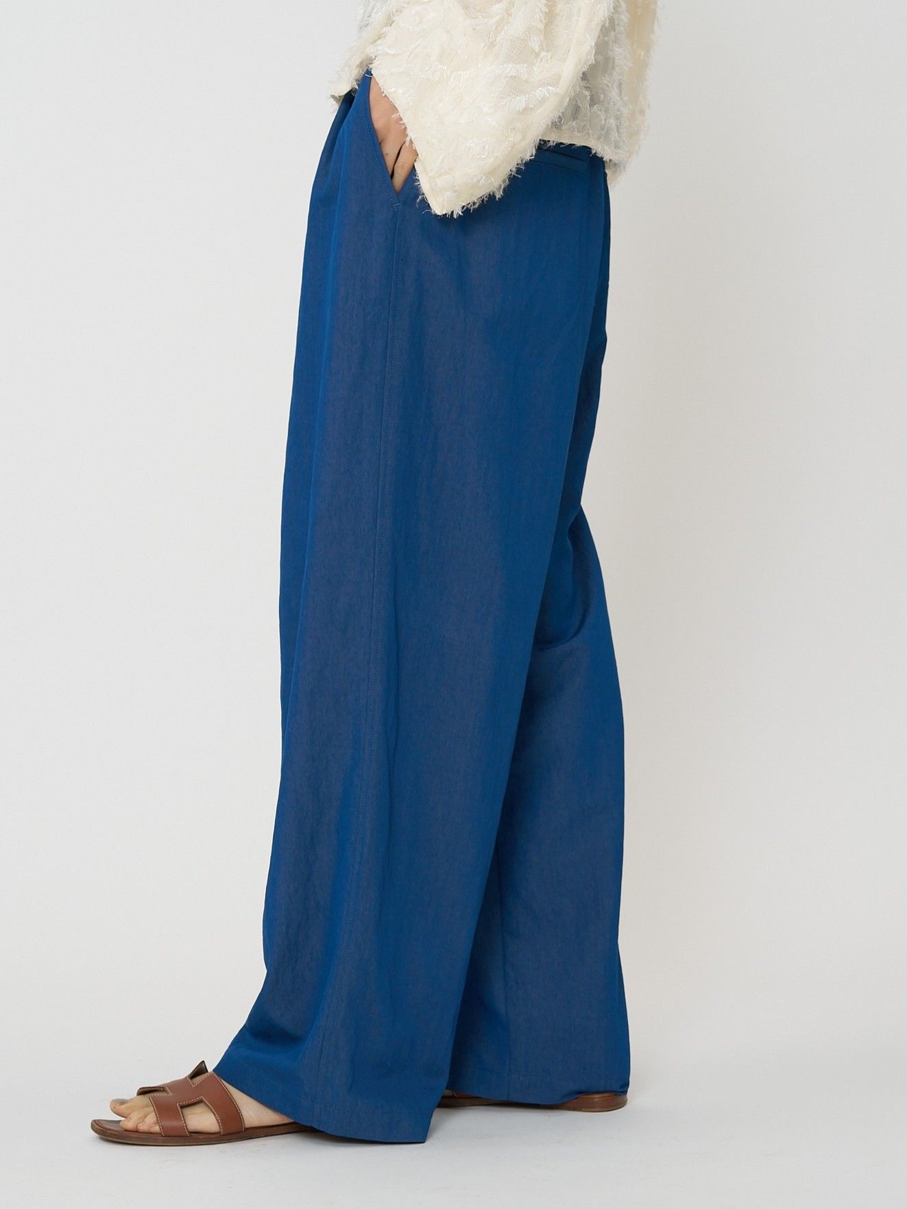 [3861-008KK] リラックスツイルタックPT ブラック