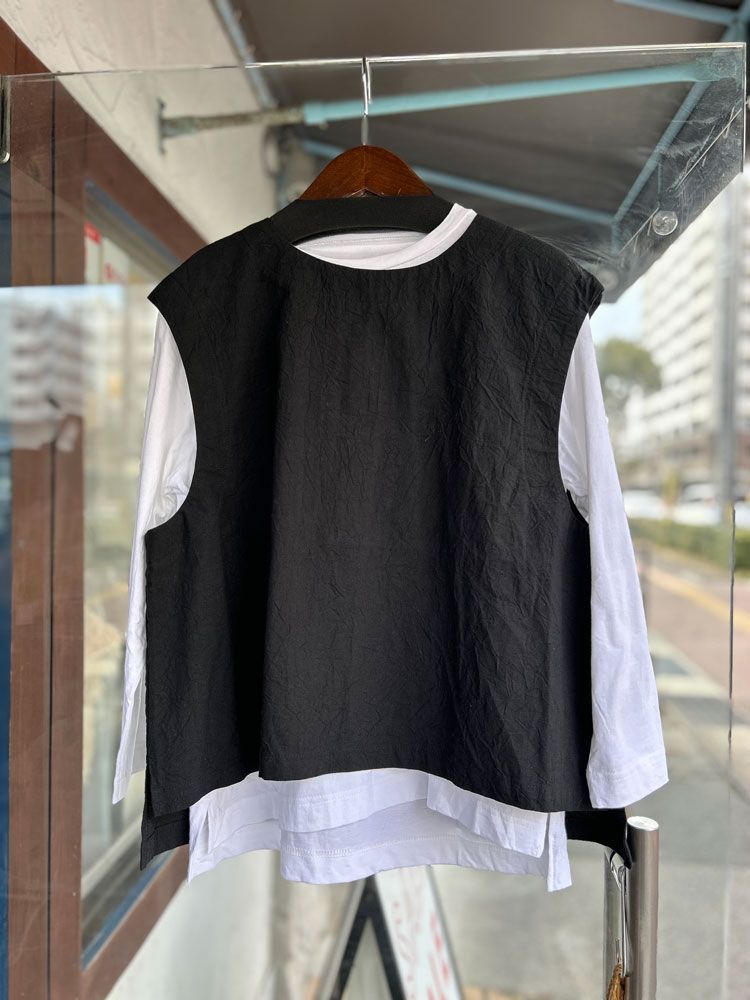 ハンドワッシャーベストレイヤードセット ブラック