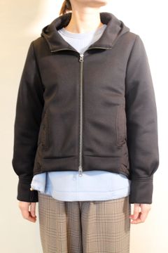 サーモライトフードブルゾン ブラック