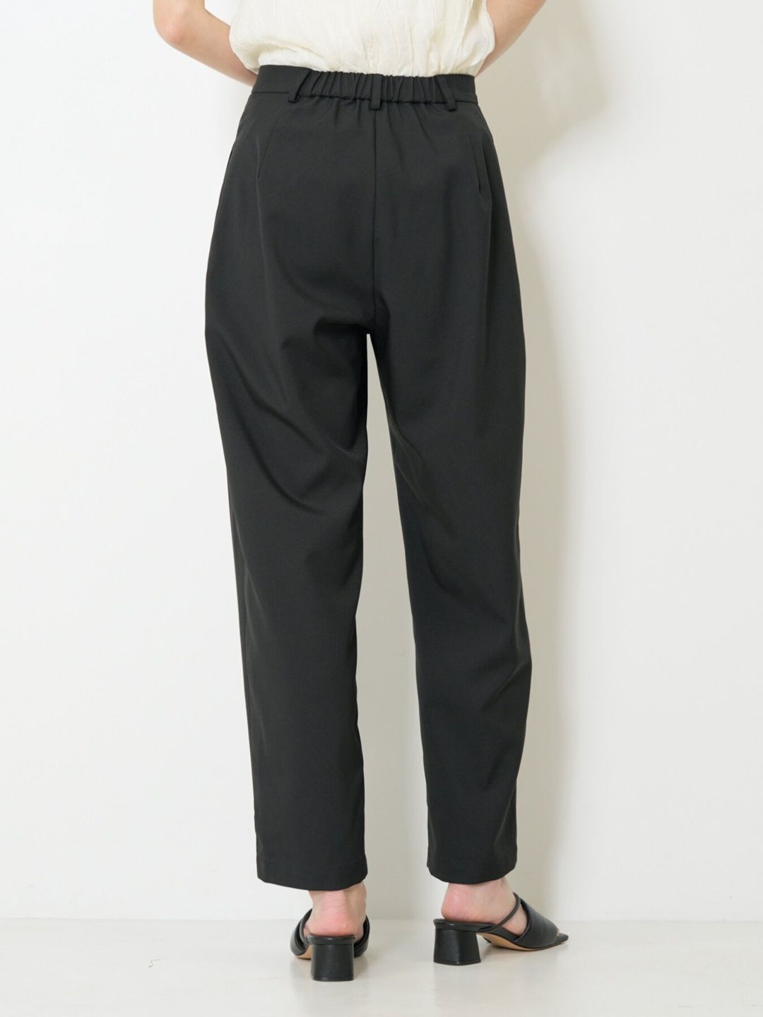 [3263-656YM] エフォートレステーパードPT ブラック