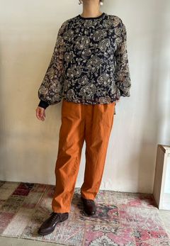 オパールJQレイズPOブラウス ネイビー