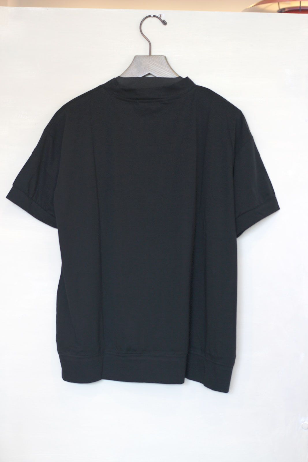 すっきりサラサラ半袖Tシャツ ブラック