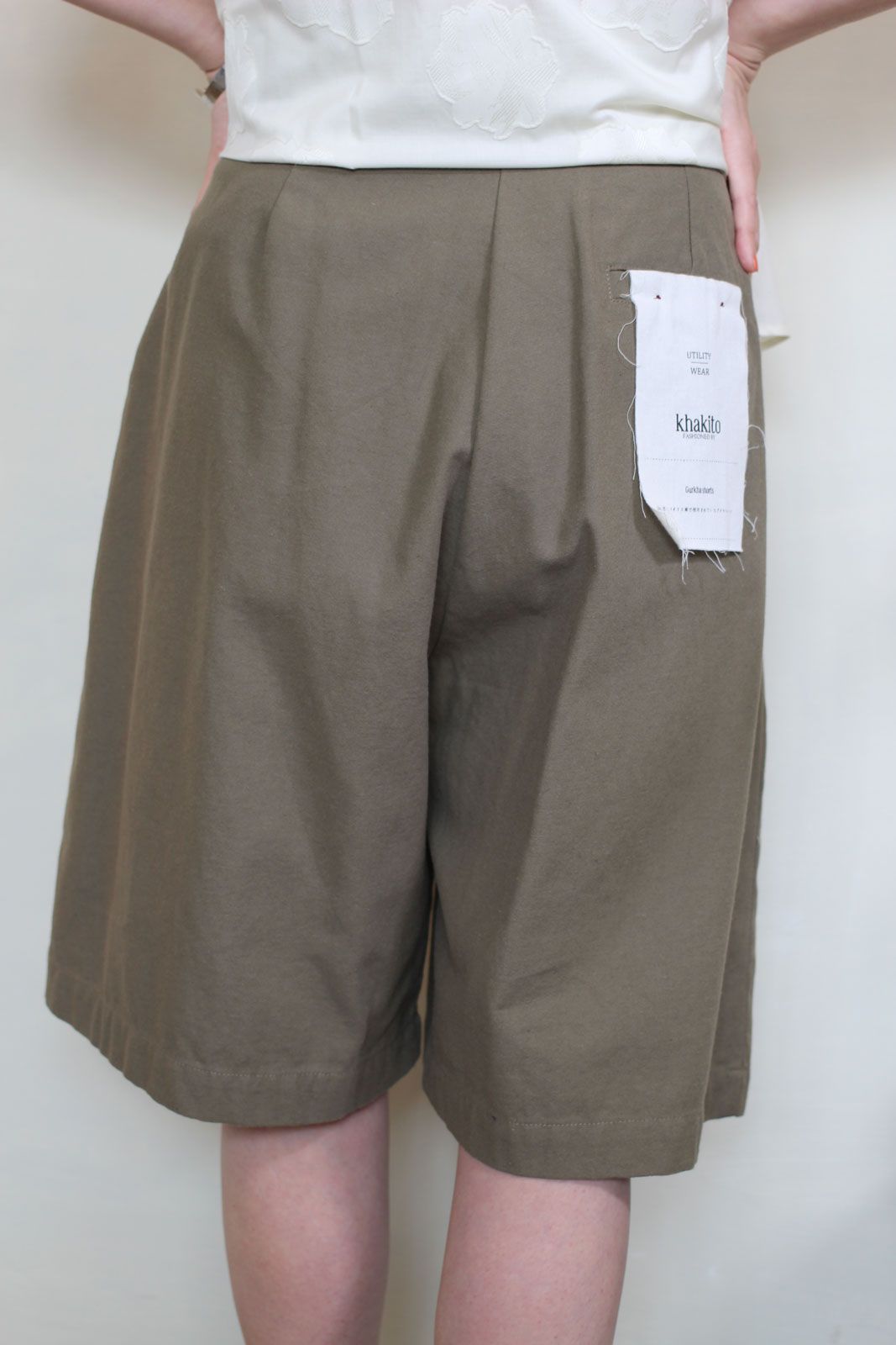 khakito グルカショートパンツ ネイビー