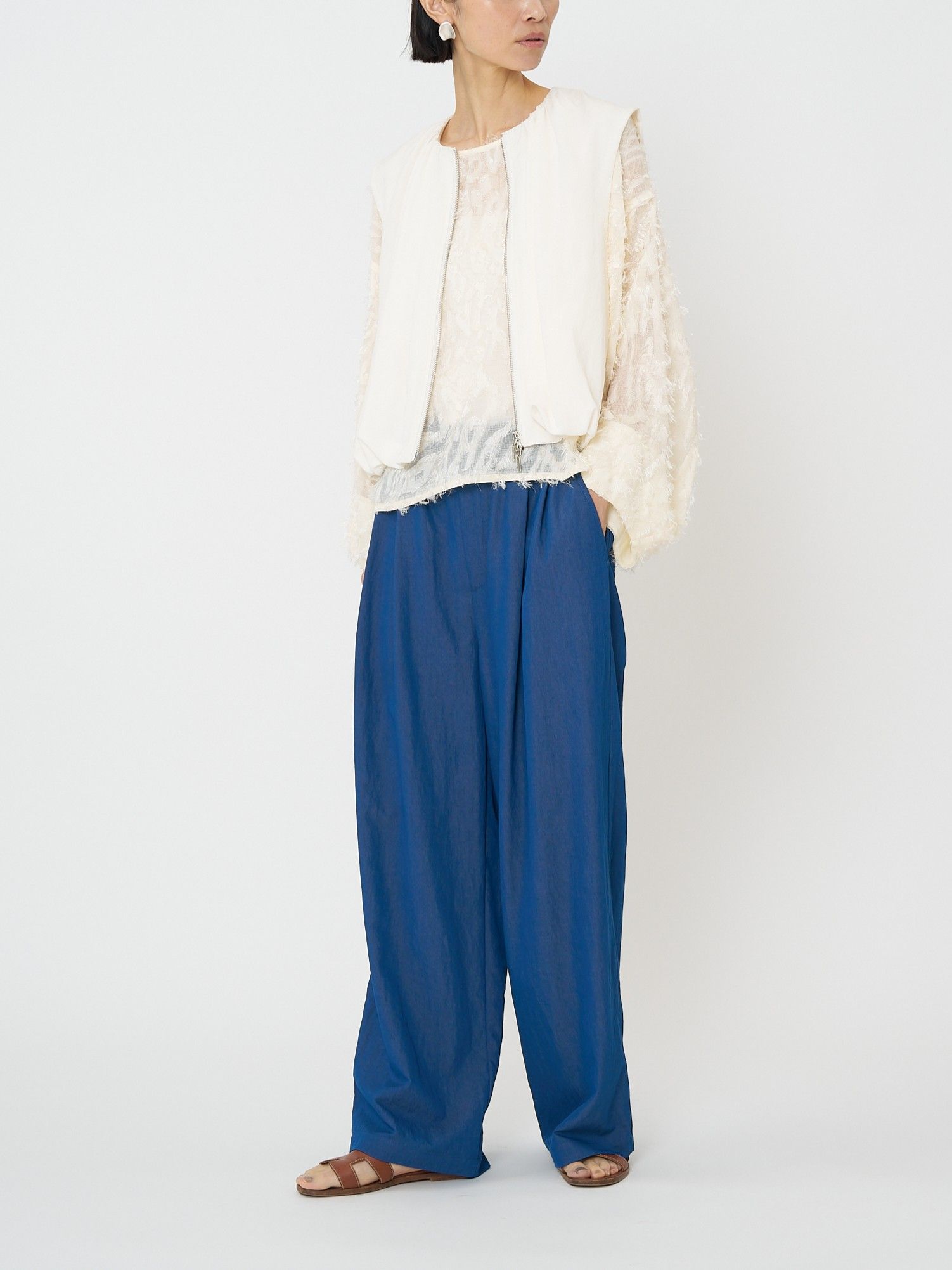 [3861-008KK] リラックスツイルタックPT ブラック