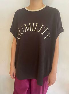 ロゴリンガーTシャツ ダークブラウン