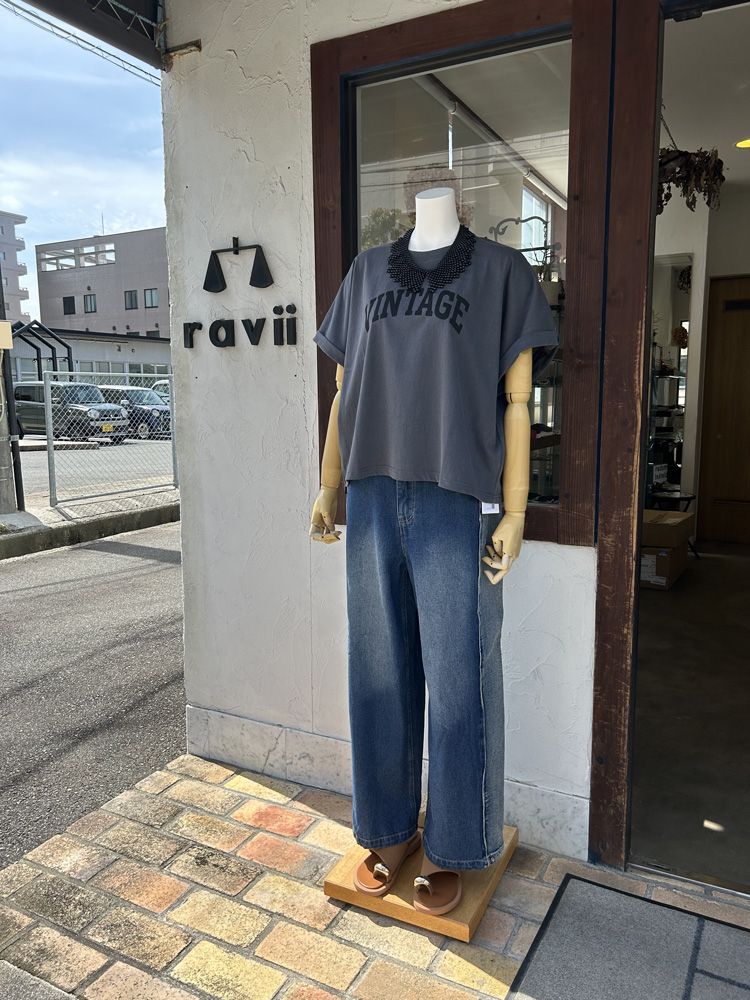 pearl necklace VINTAGE Tee スミクロ