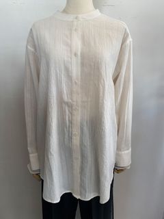 スプリングスラブ レイヤード風シャツ オフホワイト