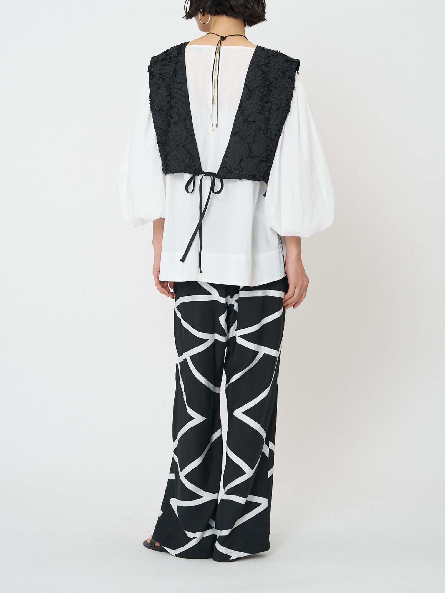 [1261-033MK] バルーンスリーブBL オフホワイト