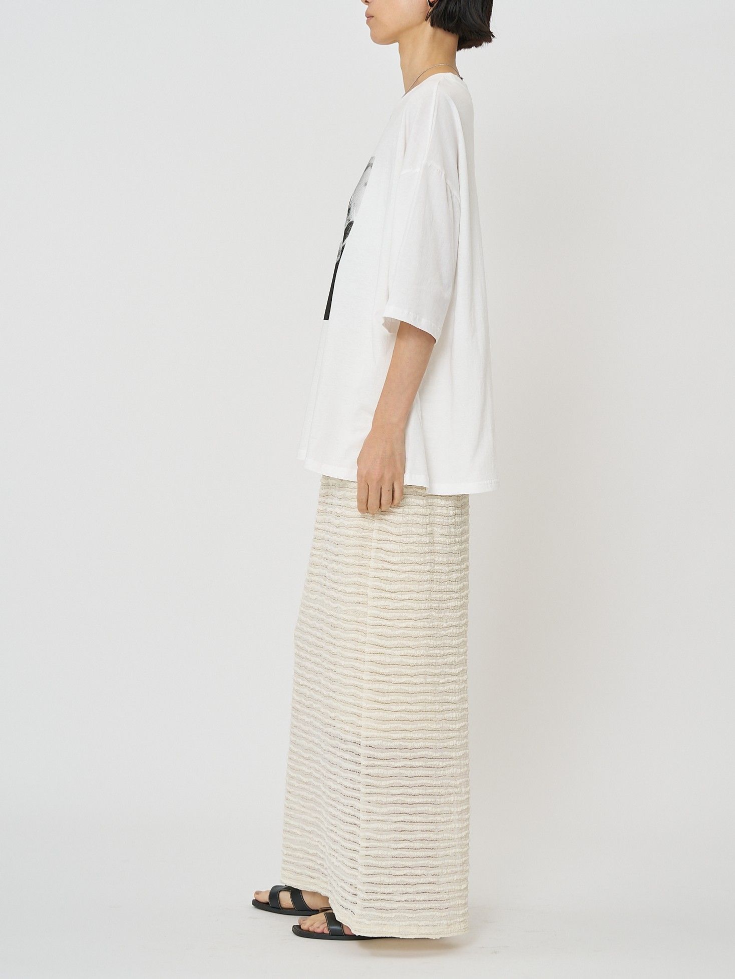 [8461-101KK] アニマルフォト”CAT”Tee ホワイト