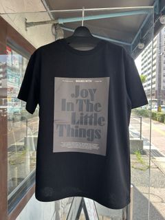 ロゴプリントTシャツ ブラック