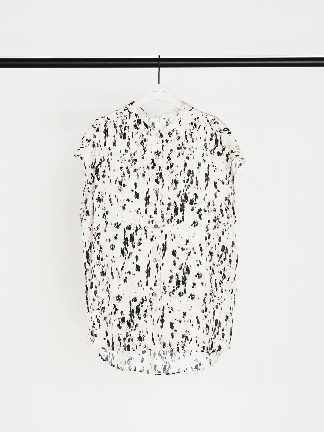 [1963-626MK] レオパードフレンチSH ホワイト