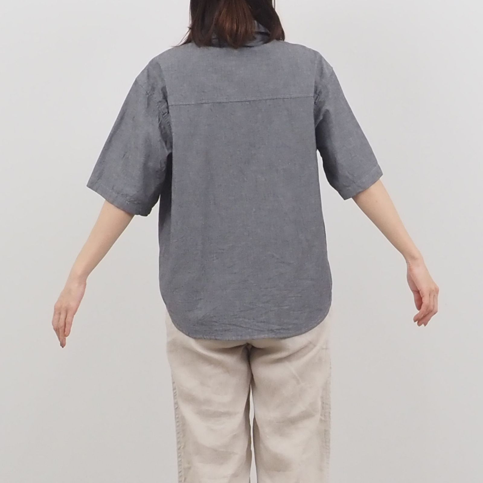 サマームラデニムシャツ ネイビー