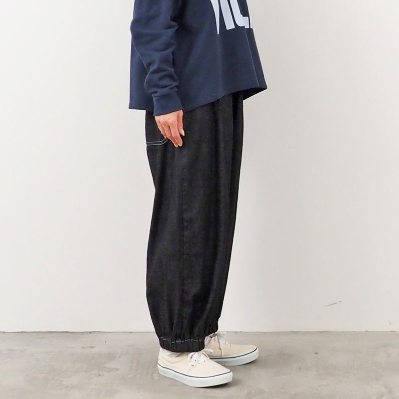 8オンスムラデニムポップパンツ インディゴ