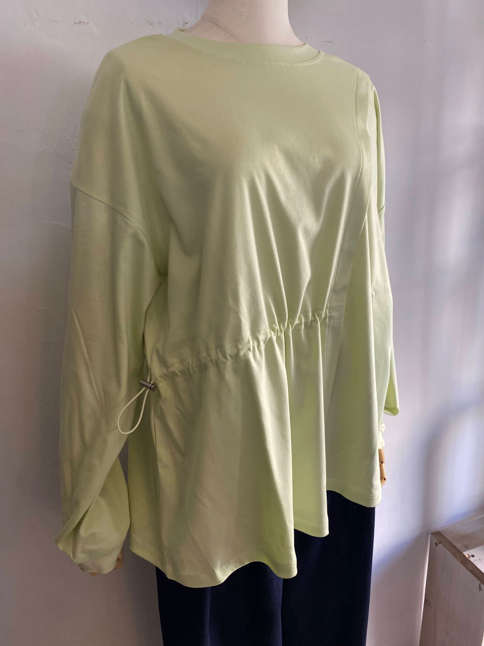 コンパクトスムース デザイントップス イエロー