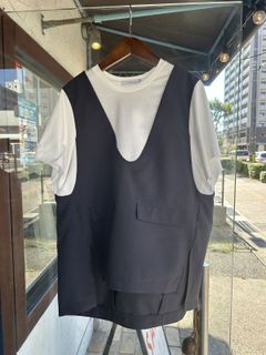 レイヤード風プルオーバー グレー