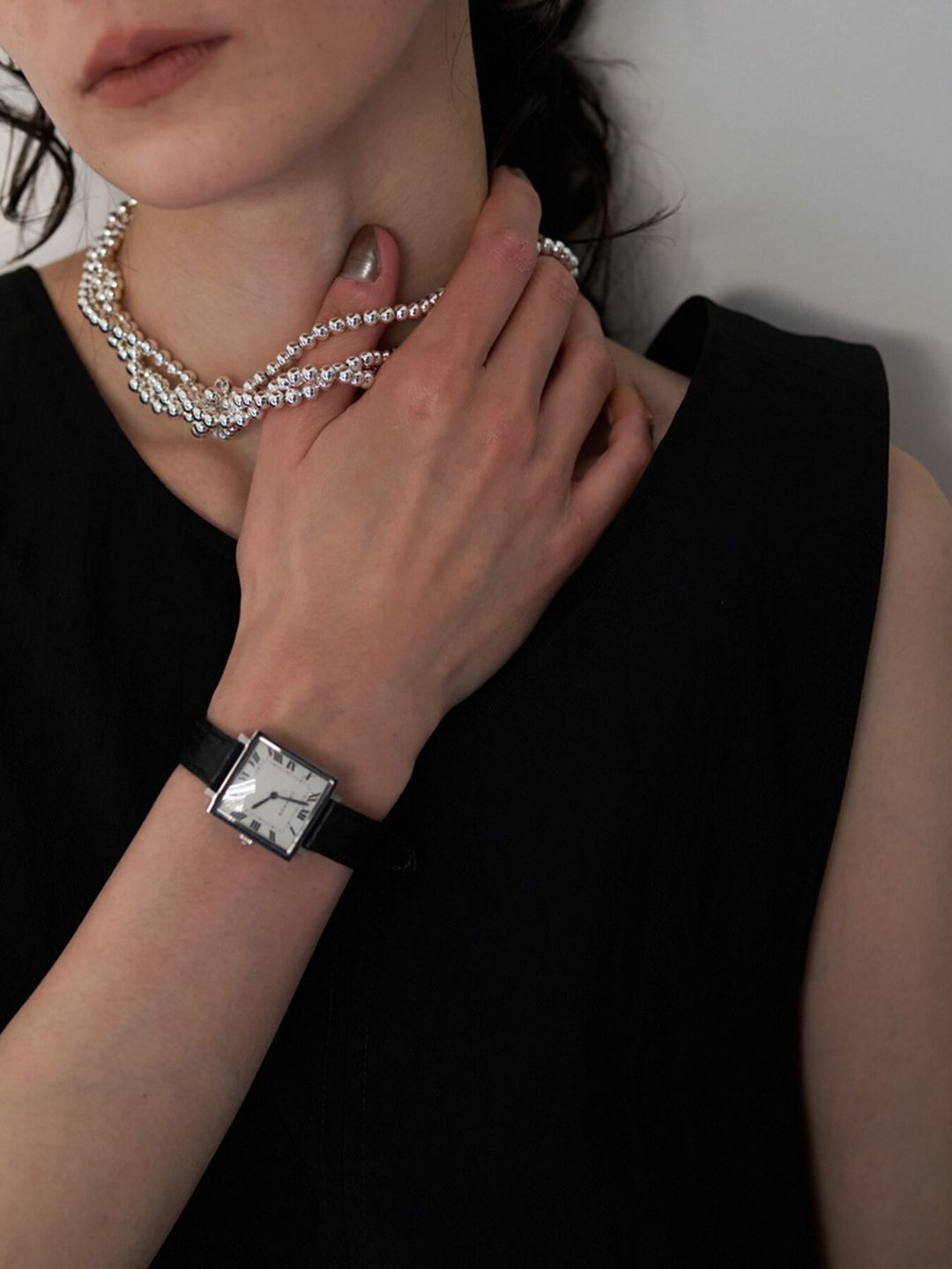 CHIGNONxVAGUE WATCH CAREE シルバー