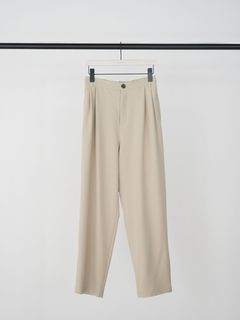 [3263-656YM] エフォートレステーパードPT ライトベージュ