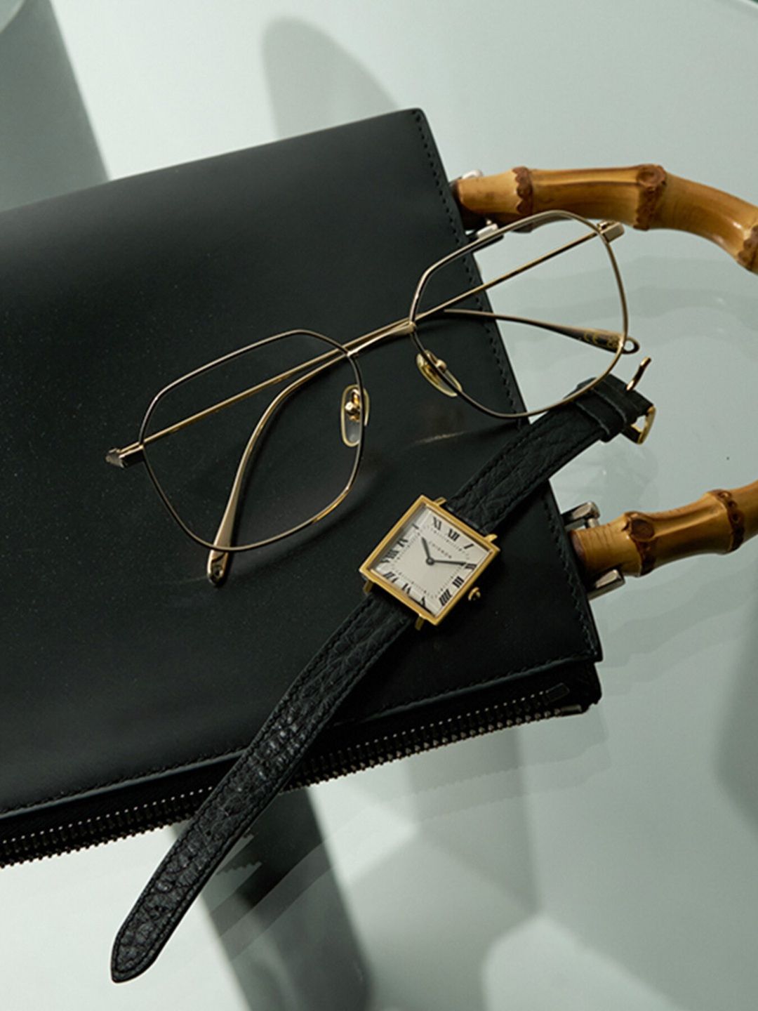 CHIGNONxVAGUE WATCH CAREE ゴールド