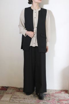 ソフィーツイルストレッチジレ ブラック