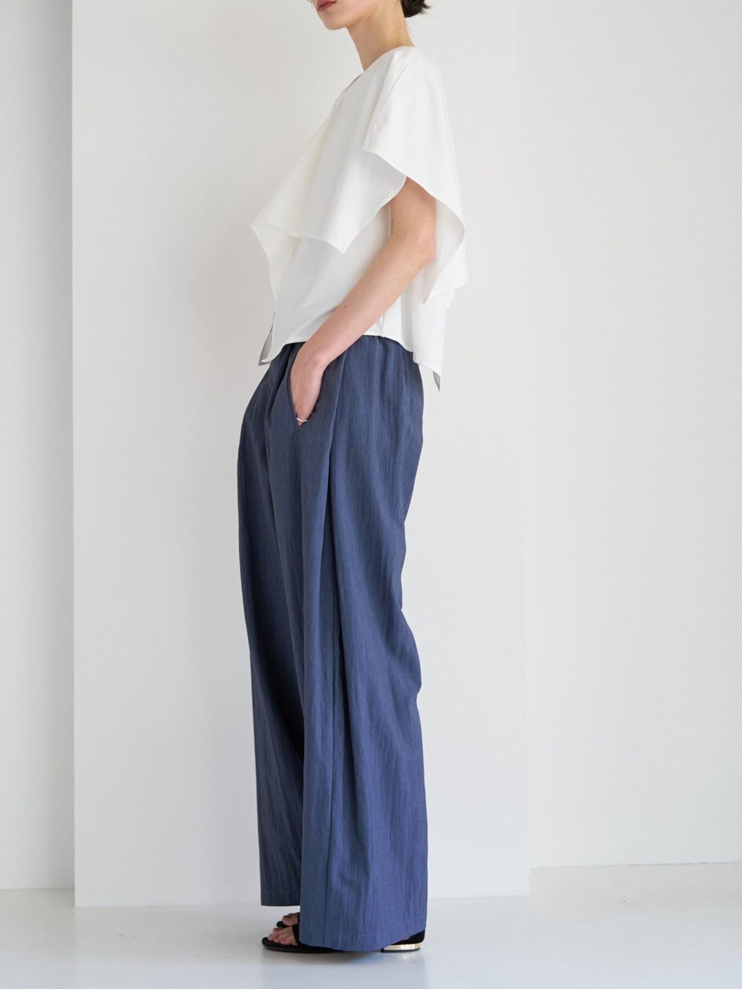 [8863-613KK] ハンカチーフカラーPO ダークグリーン