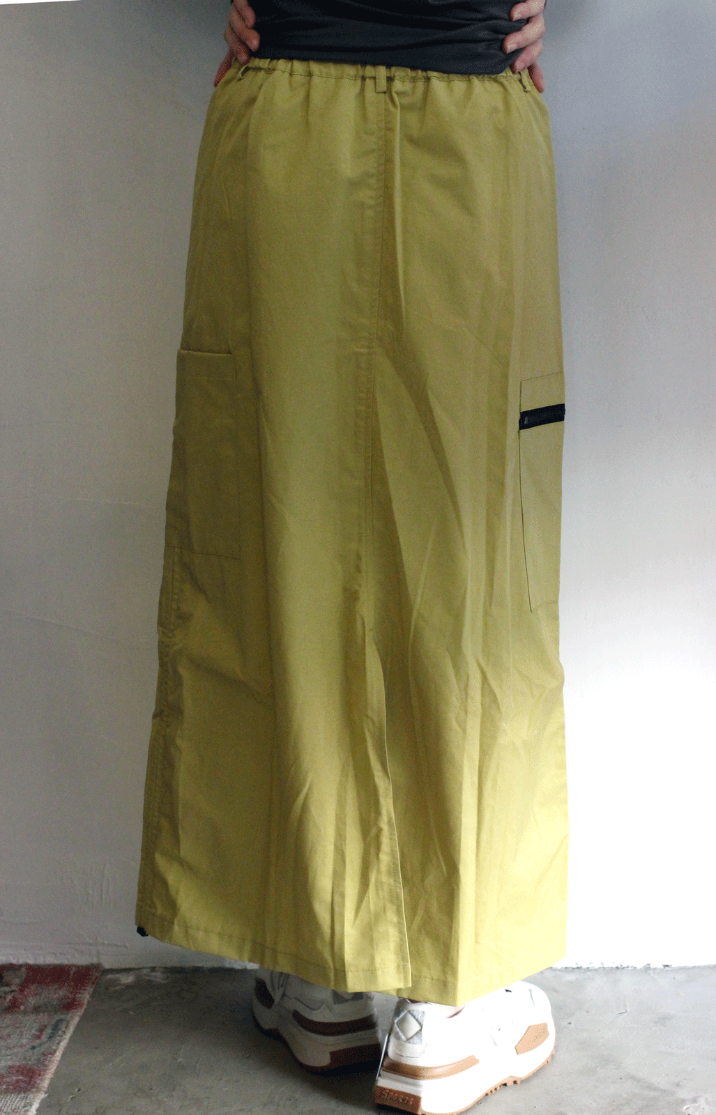 カーゴマキシスカート イエロー
