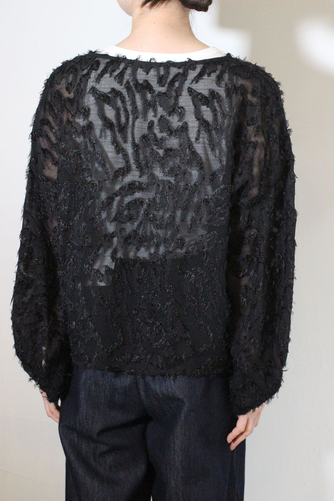 [1561-009KK] メッシュジャガードBL ブラック