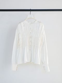 [1961-013KK] コットンシャーリングBL ホワイト