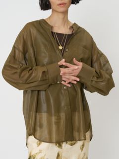 [1861-004KK] シアーチンツオーバーSH カーキ