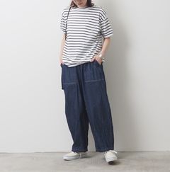 7オンスサマーデニムクラフトパンツ インディゴ