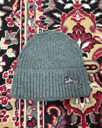 TORA ニットキャップ チャコール