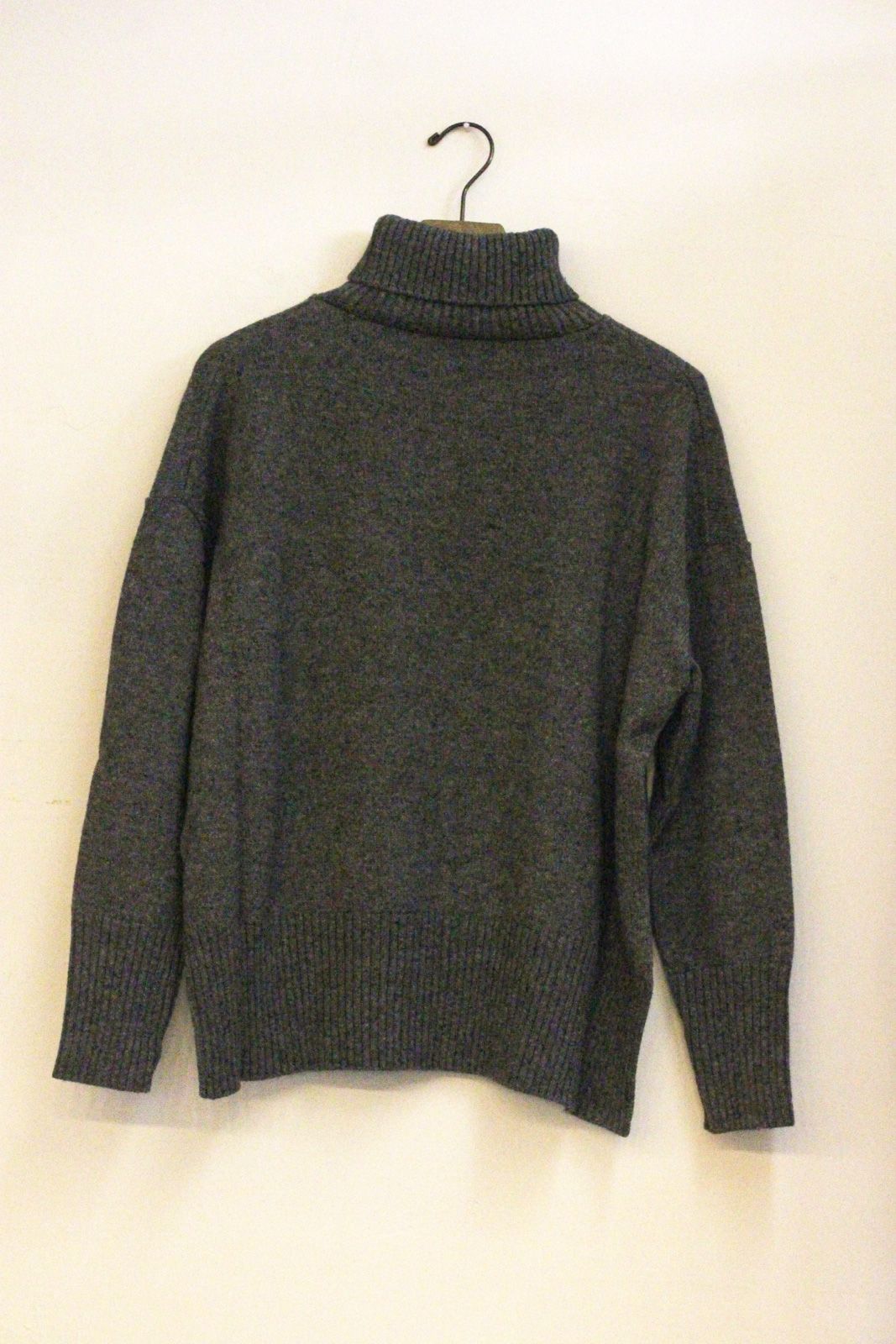 エアーヤーンコットンコモドニットタートル ヒストリーグレー