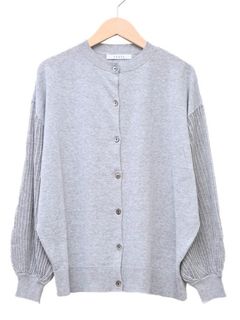2wayニットプルオーバー グレー