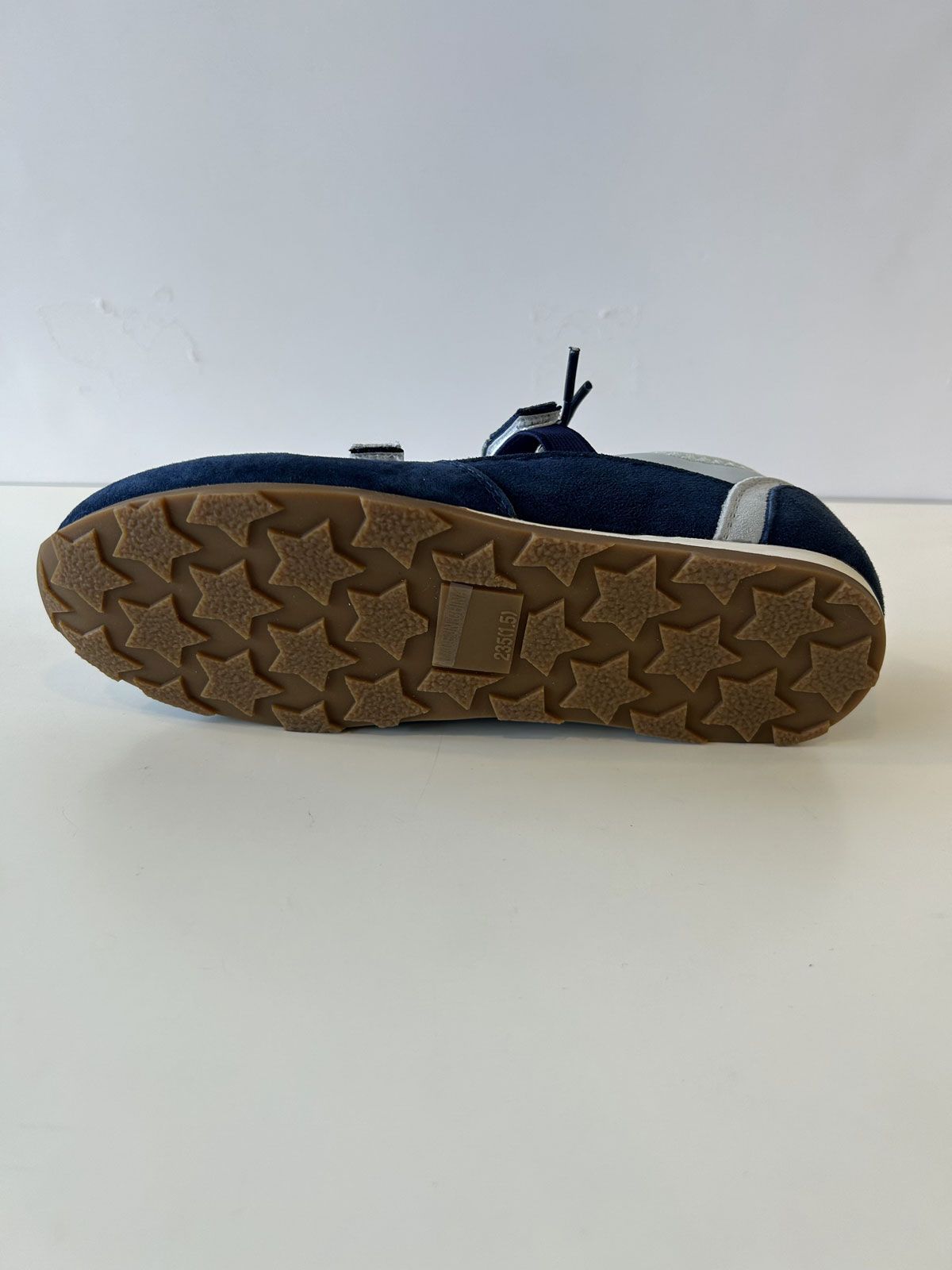 ベルクロスニーカー ブルー