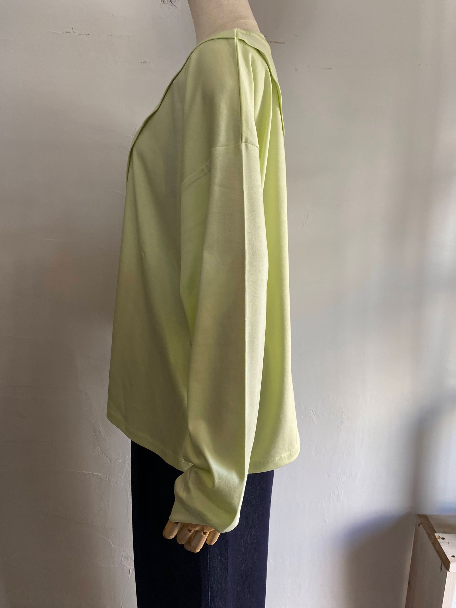 コンパクトスムース デザイントップス イエロー