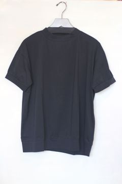 すっきりサラサラ半袖Tシャツ ブラック
