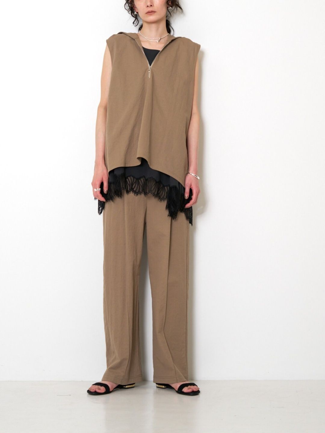 [3863-708GL] カノコセンターSTPT ブラック