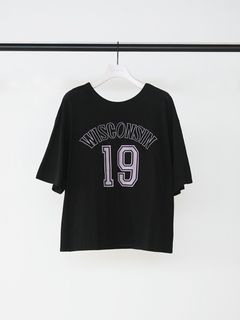 [8463-712KK] ナンバリングTEE ブラック