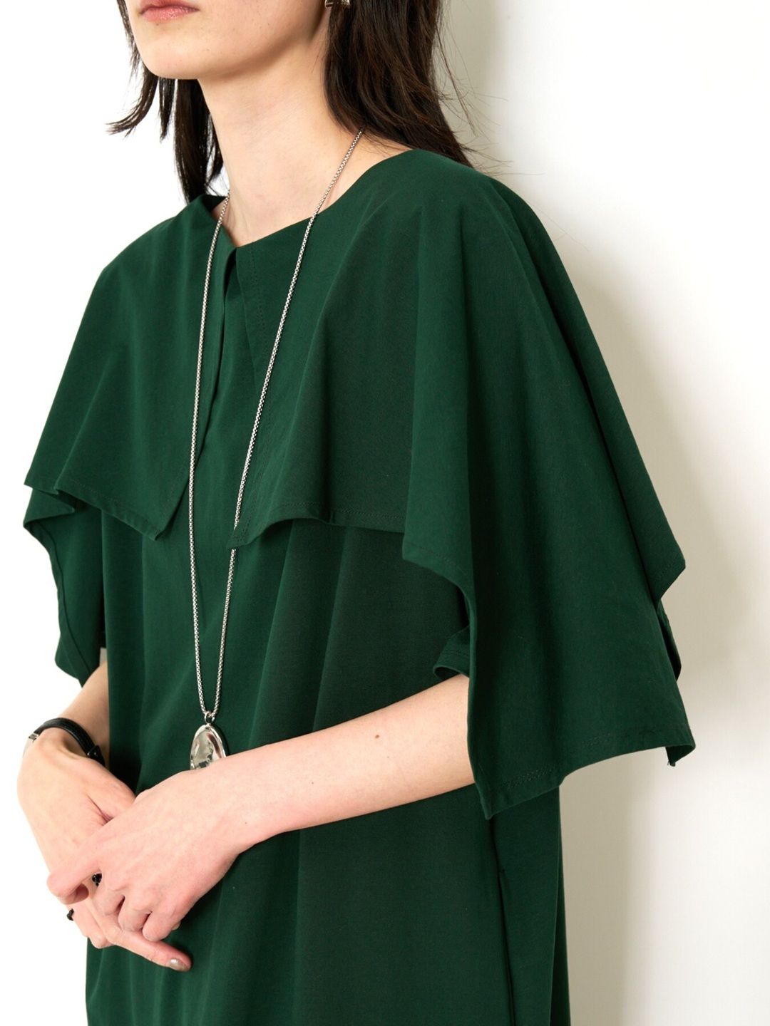 [5863-614KK] ヨークケープ2WAYOP ダークグリーン