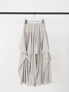 [2263-638NH] ドレーピングフォルムSK ライトグレー