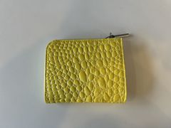 CORO Lジップ ショート ウォレット イエロー